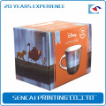 Venta caliente de los nuevos productos promocionales regalo de Navidad taza de la taza de té Copa / taza de embalaje con infusor de té con el logotipo
